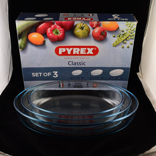 Pyrex Classic Roaster set of 3