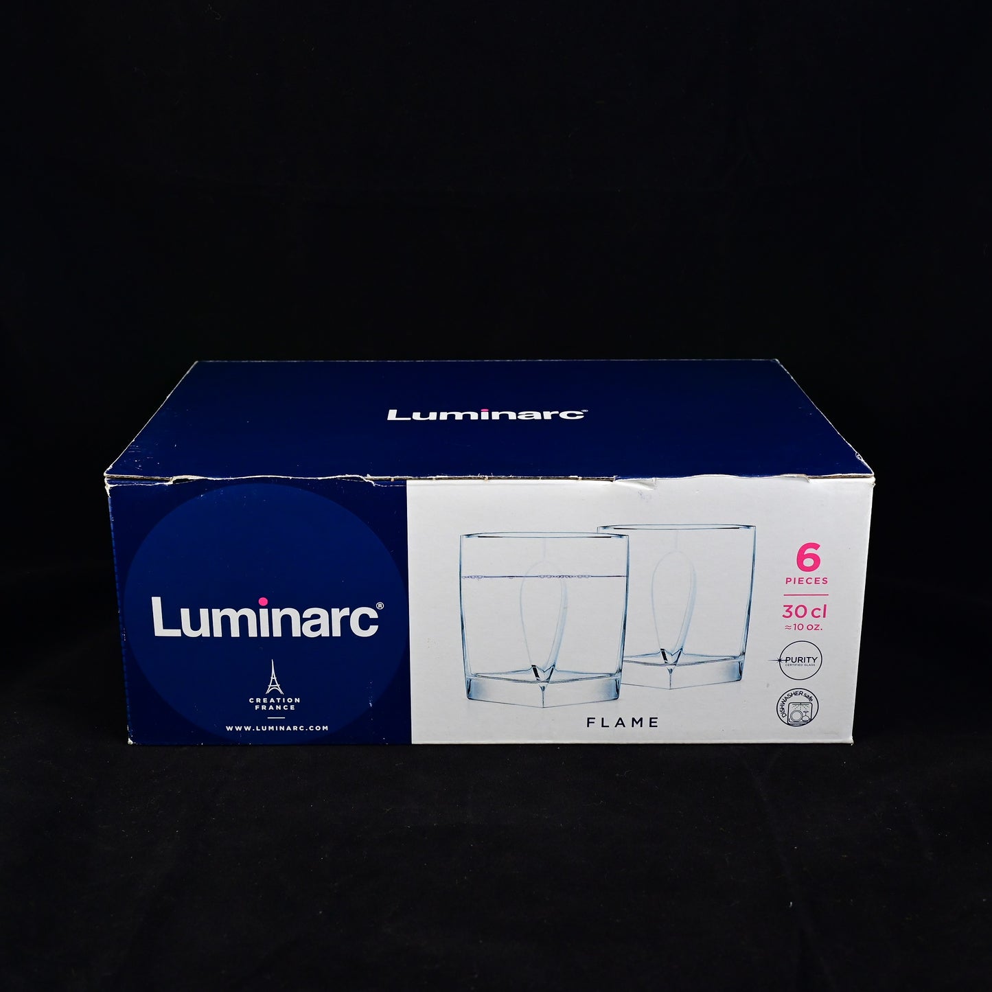 Luminarc Flame Lowball Glasses (300ml/6 pieces)