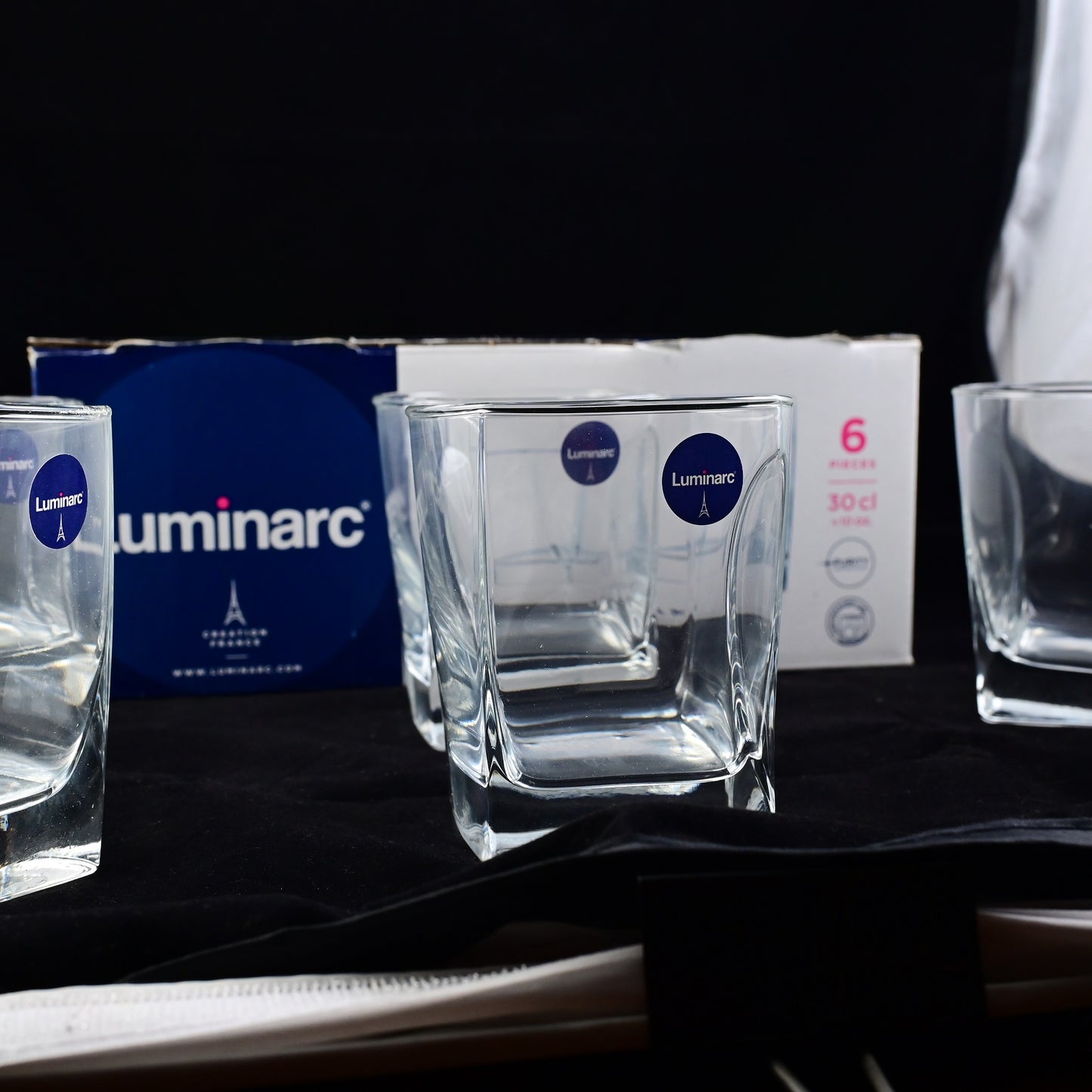 Luminarc Flame Lowball Glasses (300ml/6 pieces)