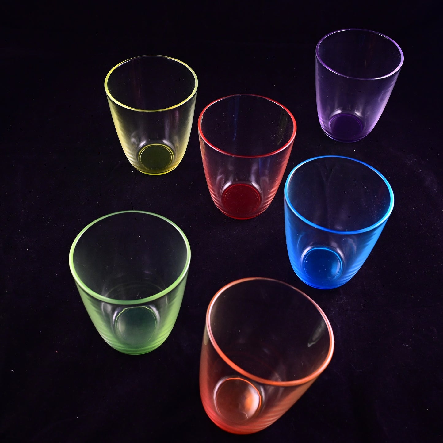 Luminarc Round Crazy Colors Glasses (310ml/6 pieces)