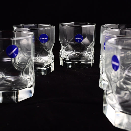 Luminarc Octime Diamond Lowball Glasses (300ml/6 pieces)