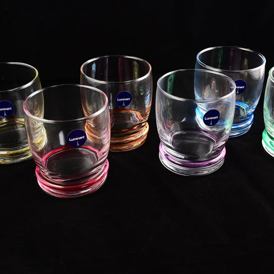 Luminarc Cortina Colors Lowball Glasses (310ml/6 pieces)